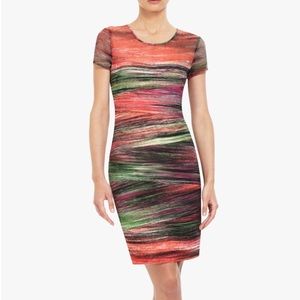 ❤️ BCBG multicolored mesh Dress ❤️
